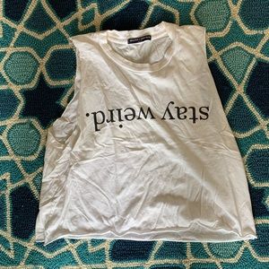 Stay Weird Brandy Melville T-shirt